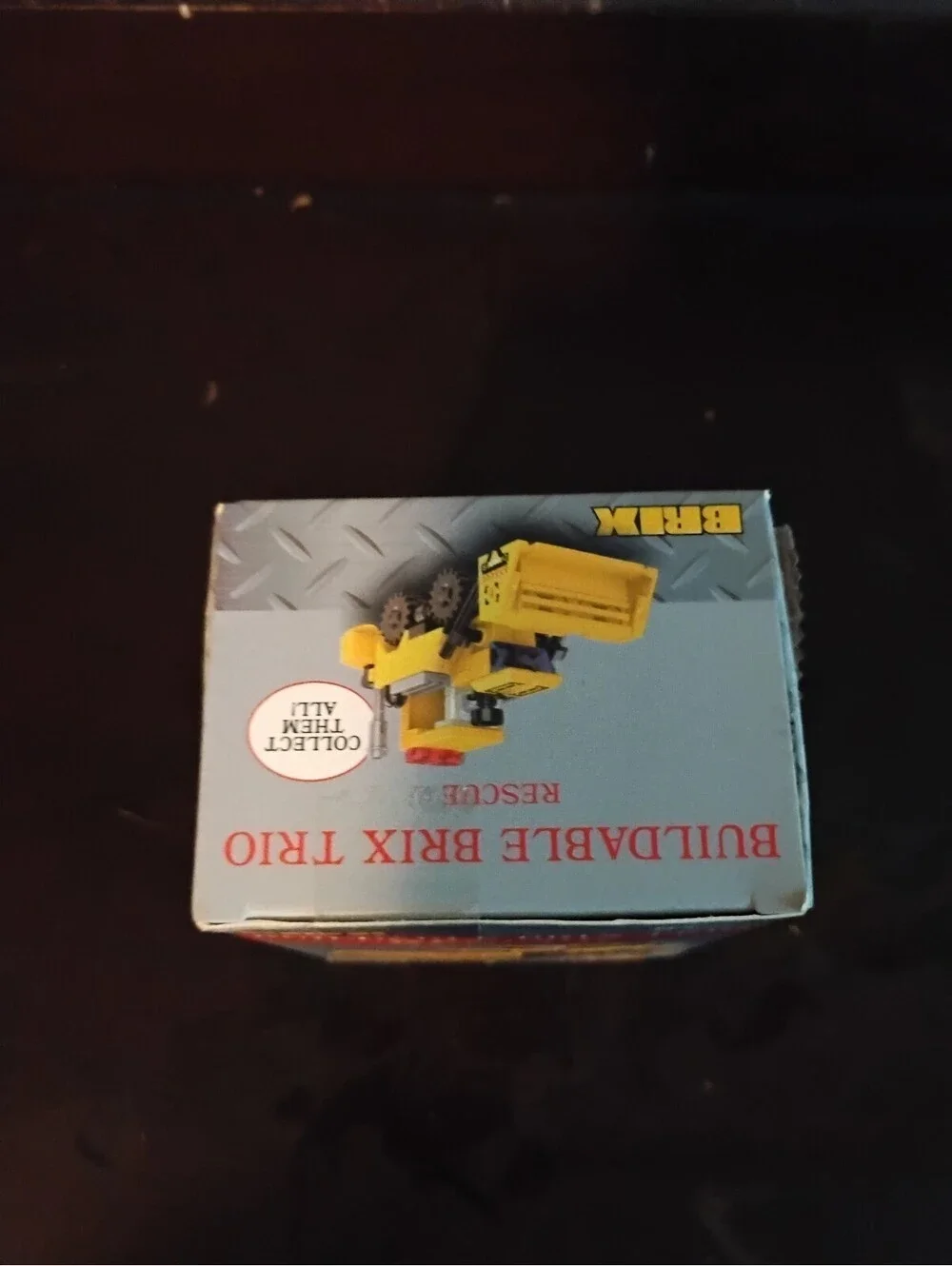 BRIX Buildable Brix Trio Rescue Bulldozer Building Block Set 81 Pieces
